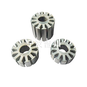 包胶类电机铁芯（overmolded motor cores）